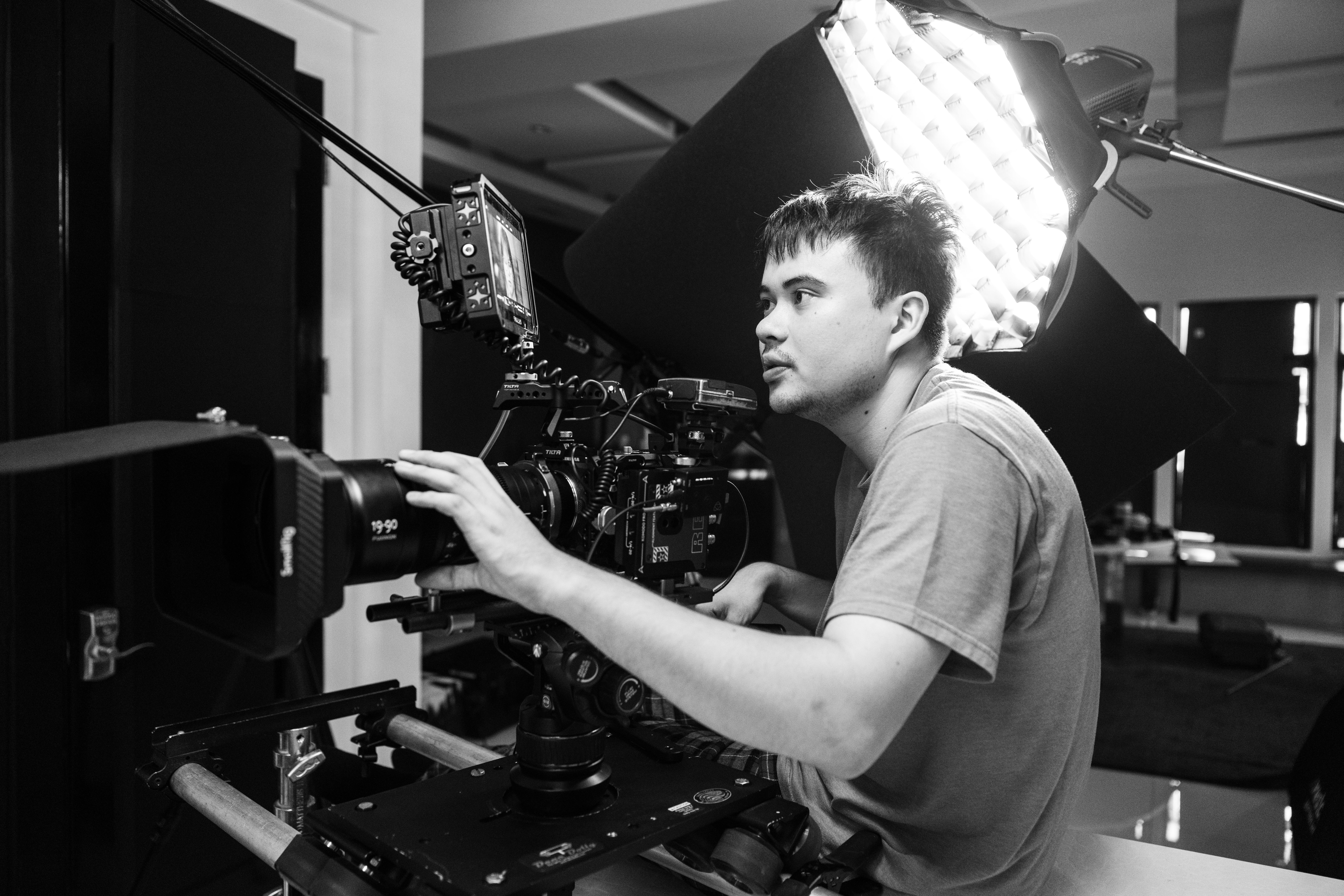 Behind the scenes on Talk to Mama